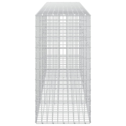Gabion with 3.5 mm Wire and 5x10 cm Mesh 400x50x100 cm