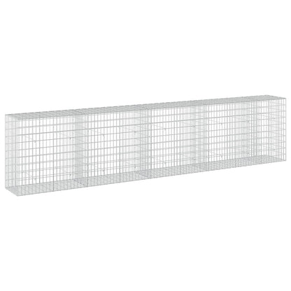 Gabion with 3.5 mm Wire and 5x10 cm Mesh 450x50x100 cm