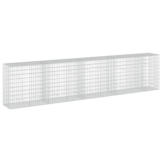 Gabion with 3.5 mm Wire and 5x10 cm Mesh 450x50x100 cm