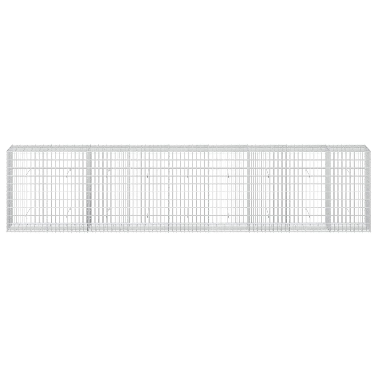 Gabion with 3.5 mm Wire and 5x10 cm Mesh 450x50x100 cm
