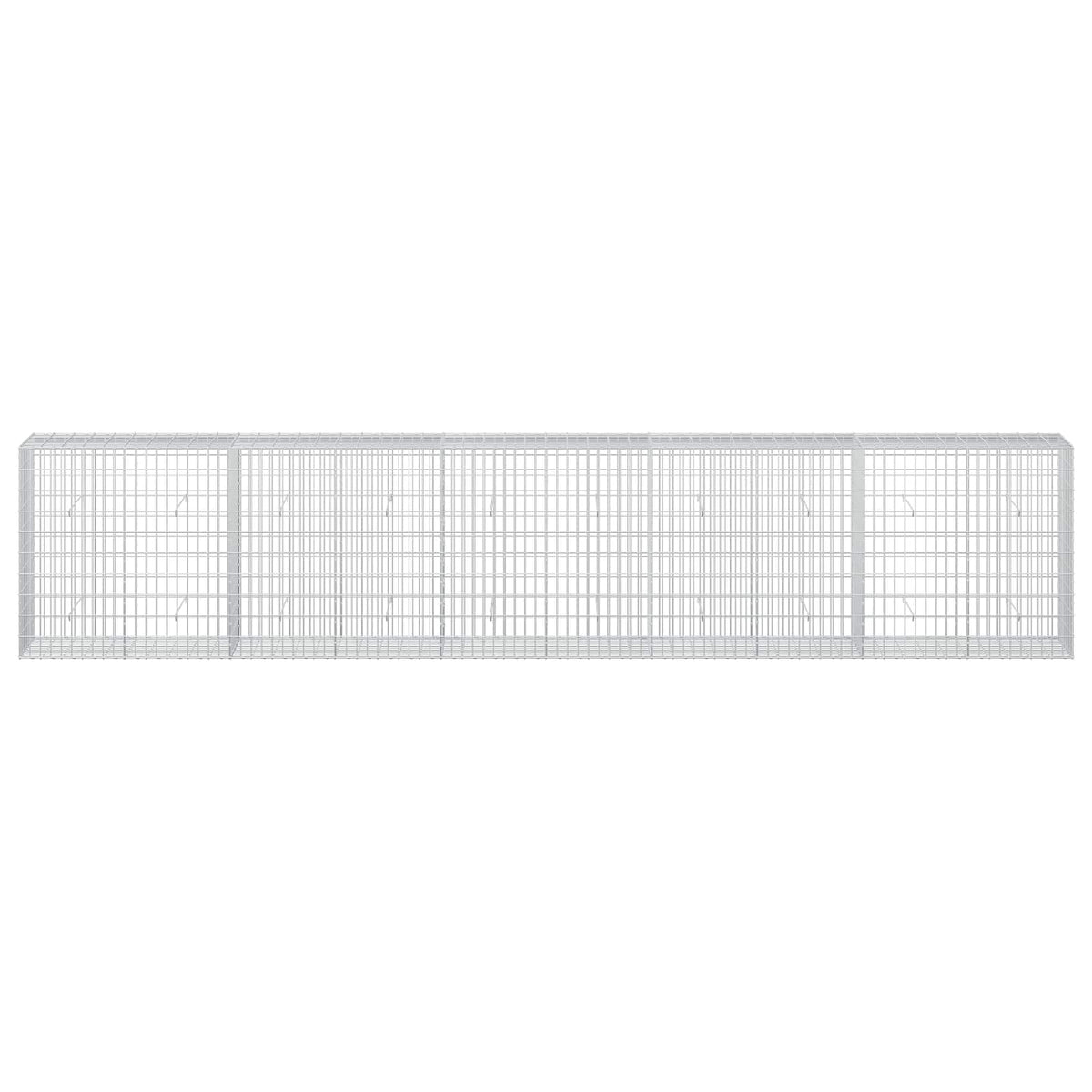 Gabion with 3.5 mm Wire and 5x10 cm Mesh 500x50x100 cm