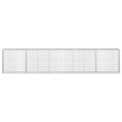 Gabion with 3.5 mm Wire and 5x10 cm Mesh 500x50x100 cm