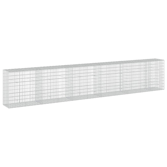 Gabion with 3.5 mm Wire and 5x10 cm Mesh 550x50x100 cm