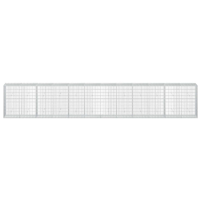 Gabion with 3.5 mm Wire and 5x10 cm Mesh 600x50x100 cm