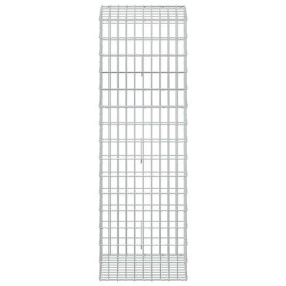 Gabion with 3.5 mm Wire and 5x10 cm Mesh 50x50x150 cm