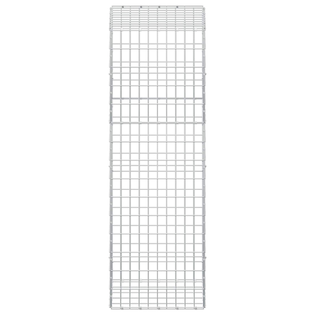 Gabion with 3.5 mm Wire and 5x10 cm Mesh 50x50x150 cm