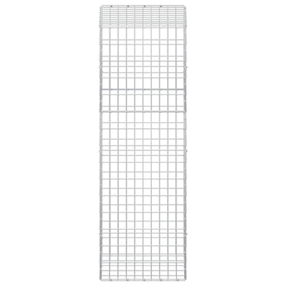 Gabion with 3.5 mm Wire and 5x10 cm Mesh 50x50x150 cm