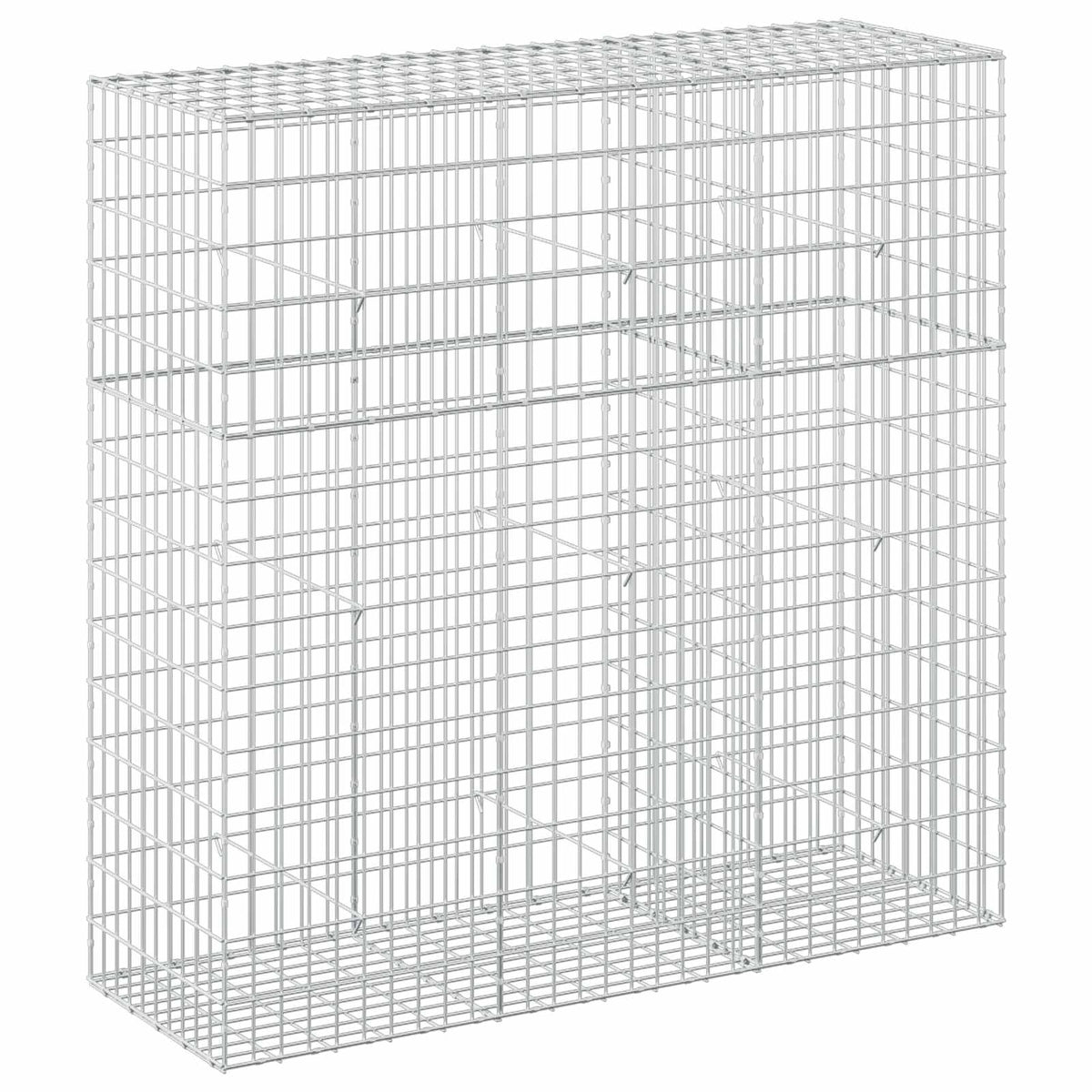 Gabion with 3.5 mm Wire and 5x10 cm Mesh 150x50x150 cm