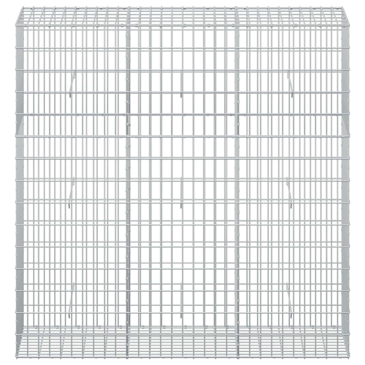 Gabion with 3.5 mm Wire and 5x10 cm Mesh 150x50x150 cm