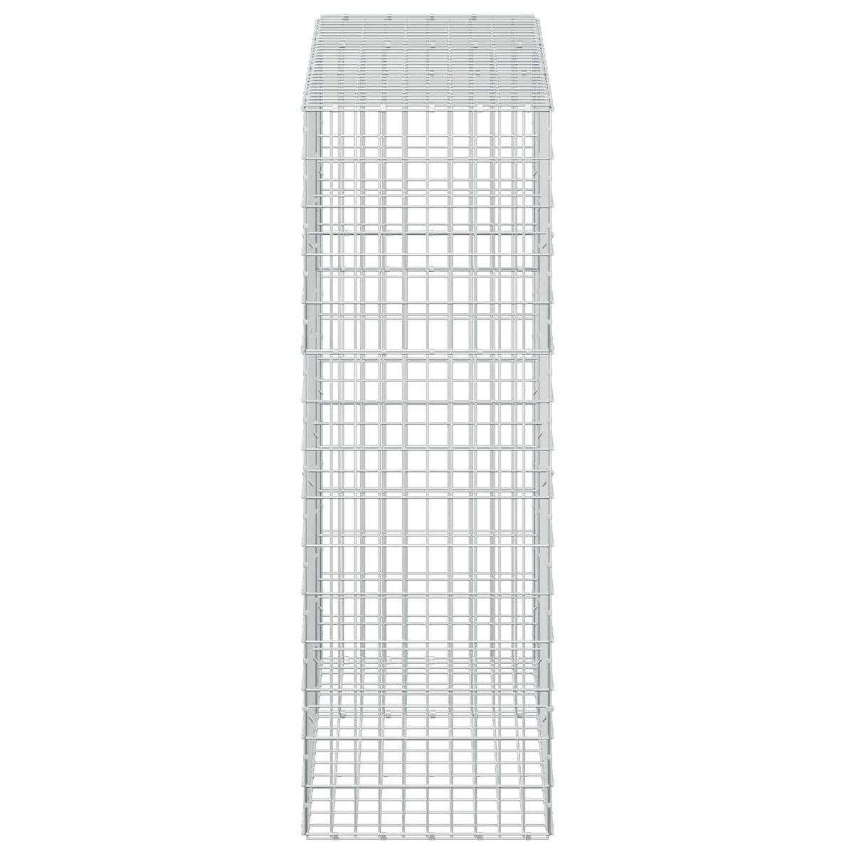 Gabion with 3.5 mm Wire and 5x10 cm Mesh 150x50x150 cm