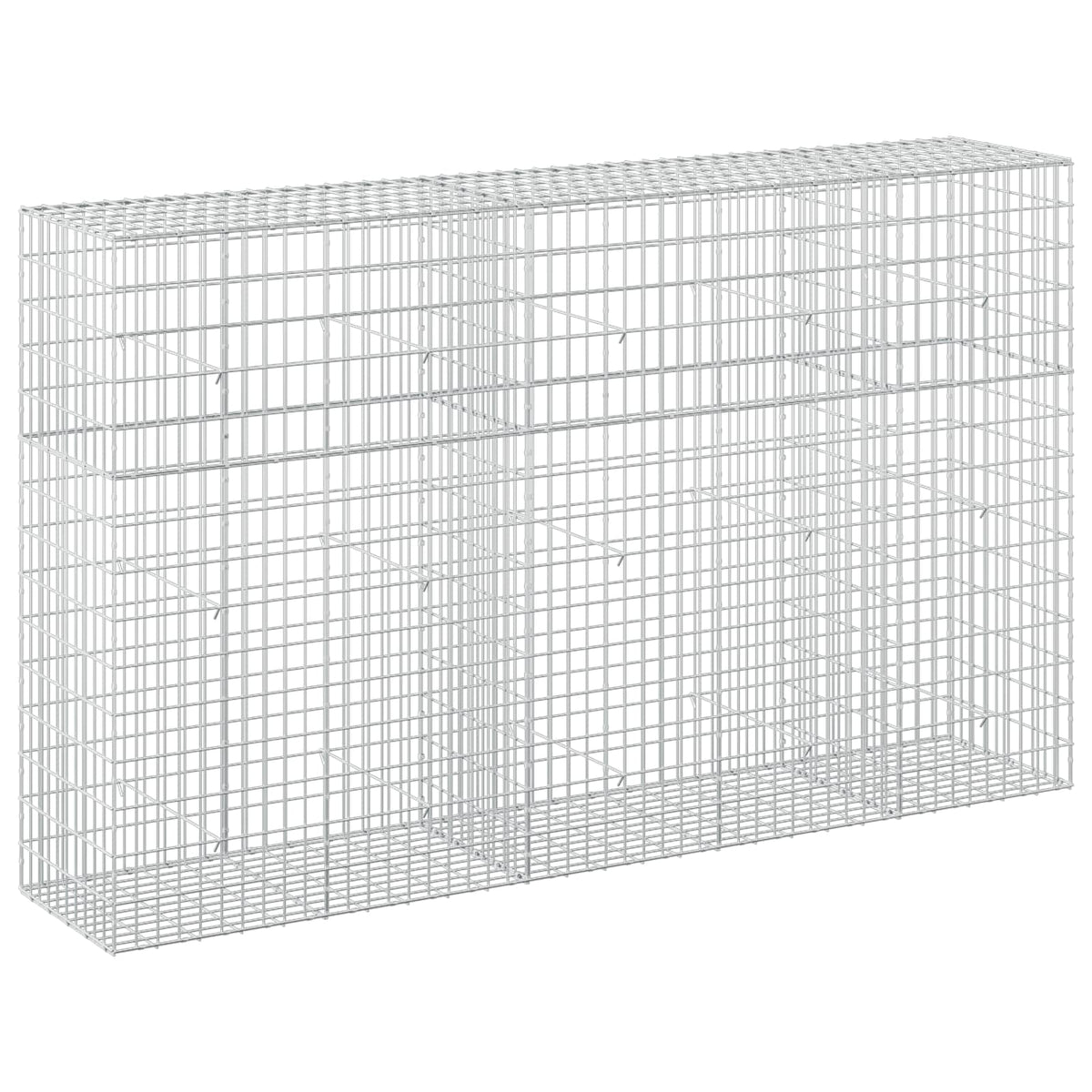 Gabion with 3.5 mm Wire and 5x10 cm Mesh 250x50x150 cm