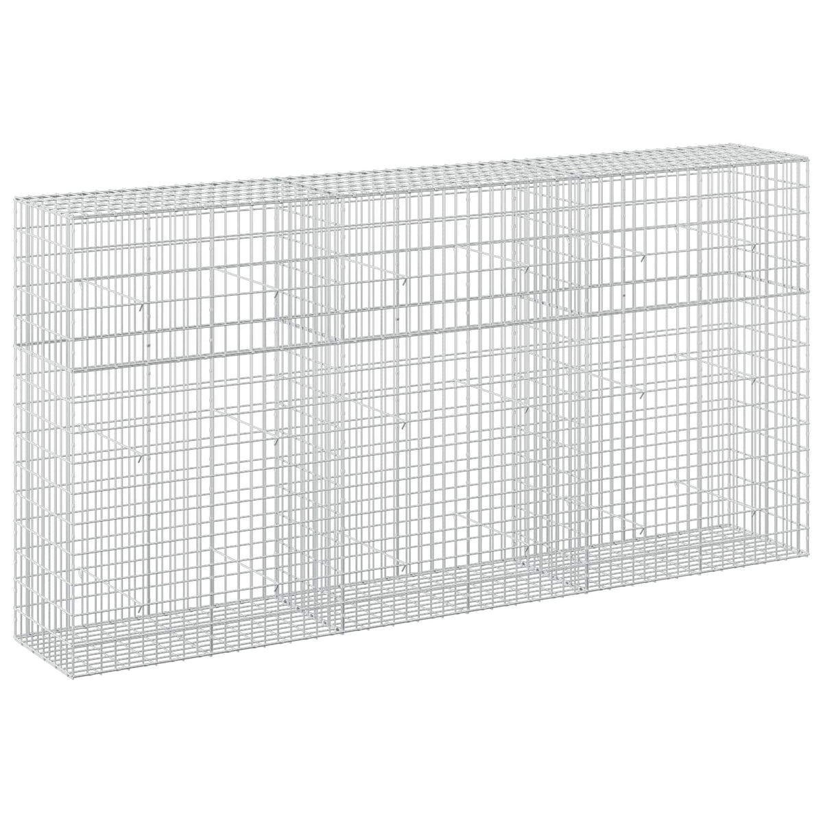 Gabion with 3.5 mm Wire and 5x10 cm Mesh 300x50x150 cm