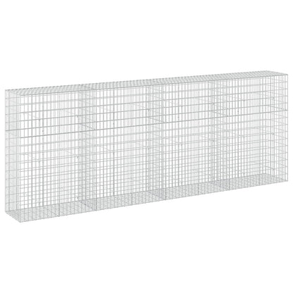 Gabion with 3.5 mm Wire and 5x10 cm Mesh 400x50x150 cm