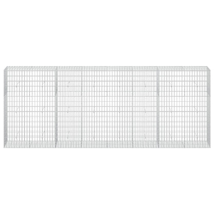 Gabion with 3.5 mm Wire and 5x10 cm Mesh 400x50x150 cm