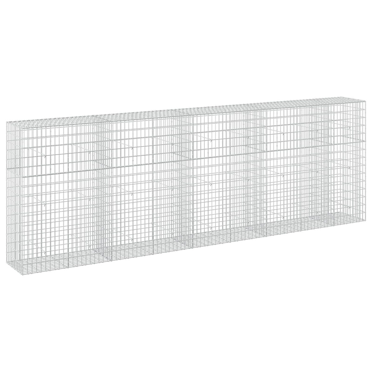 Gabion with 3.5 mm Wire and 5x10 cm Mesh 450x50x150 cm