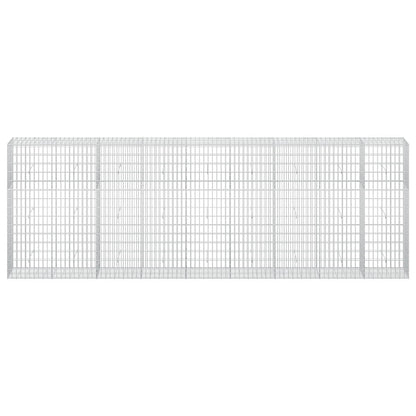 Gabion with 3.5 mm Wire and 5x10 cm Mesh 450x50x150 cm