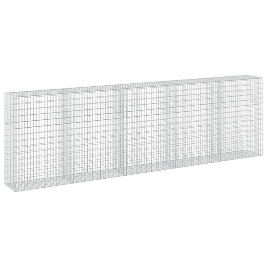 Gabion with 3.5 mm Wire and 5x10 cm Mesh 500x50x150 cm