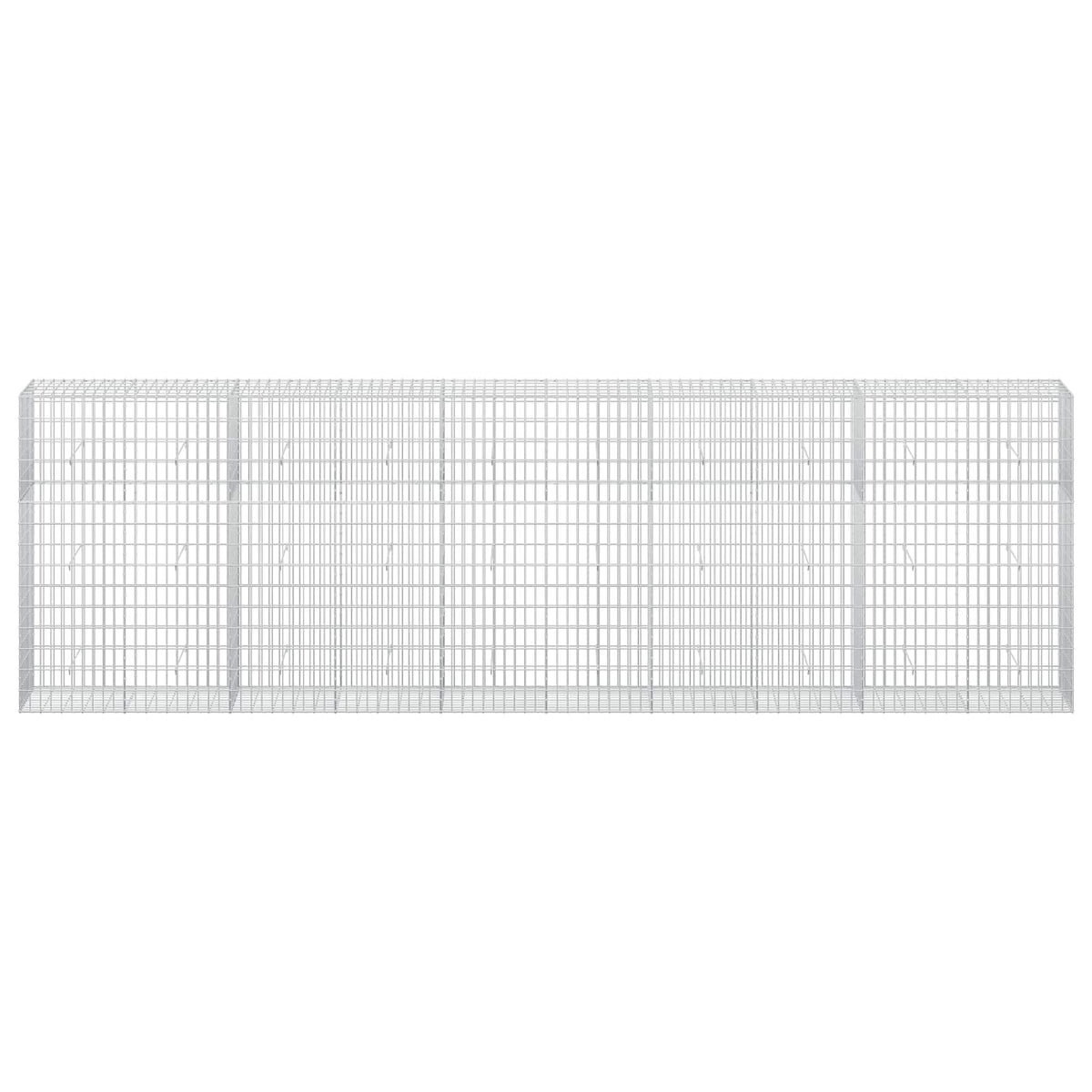 Gabion with 3.5 mm Wire and 5x10 cm Mesh 500x50x150 cm