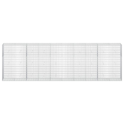 Gabion with 3.5 mm Wire and 5x10 cm Mesh 500x50x150 cm