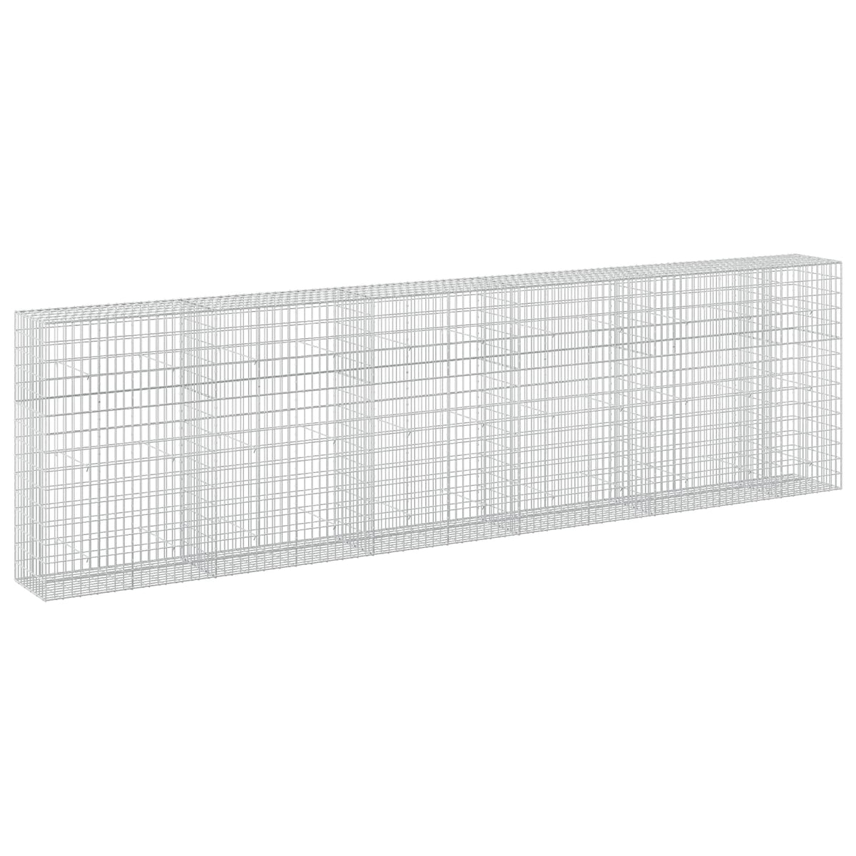 Gabion with 3.5 mm Wire and 5x10 cm Mesh 550x50x150 cm