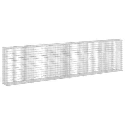 Gabion with 3.5 mm Wire and 5x10 cm Mesh 600x50x150 cm