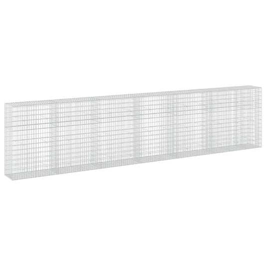 Gabion with 3.5 mm Wire and 5x10 cm Mesh 650x50x150 cm