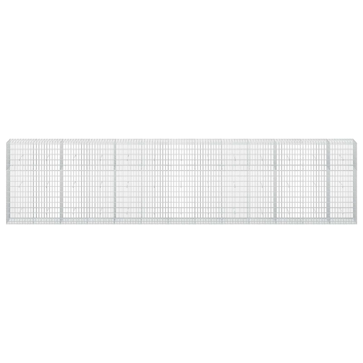 Gabion with 3.5 mm Wire and 5x10 cm Mesh 650x50x150 cm
