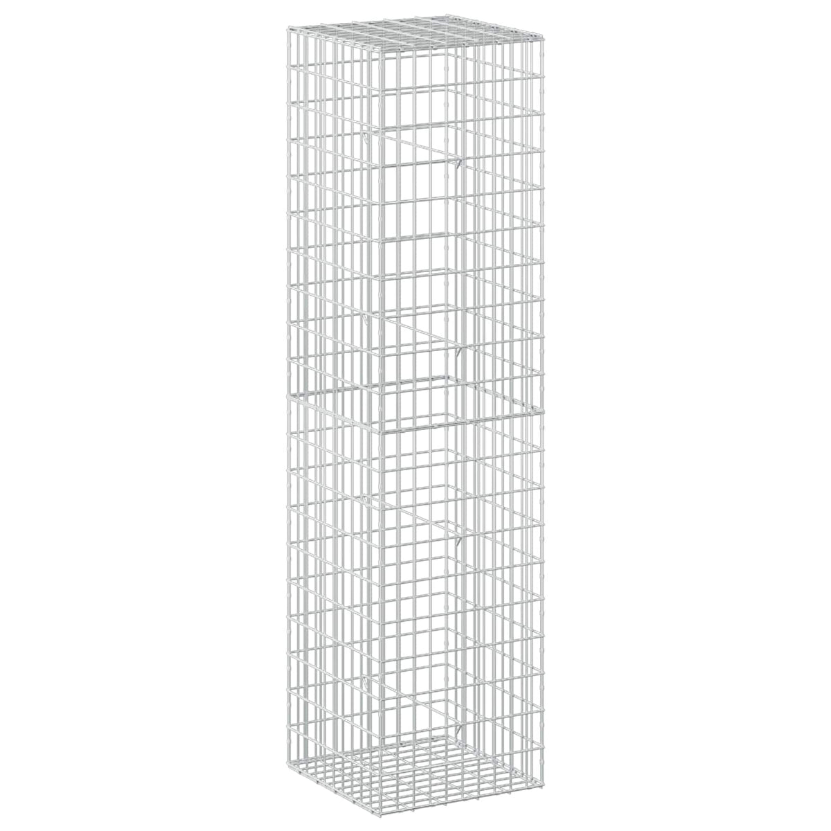 Gabion with 3.5 mm Wire and 5x10 cm Mesh 50x50x200 cm