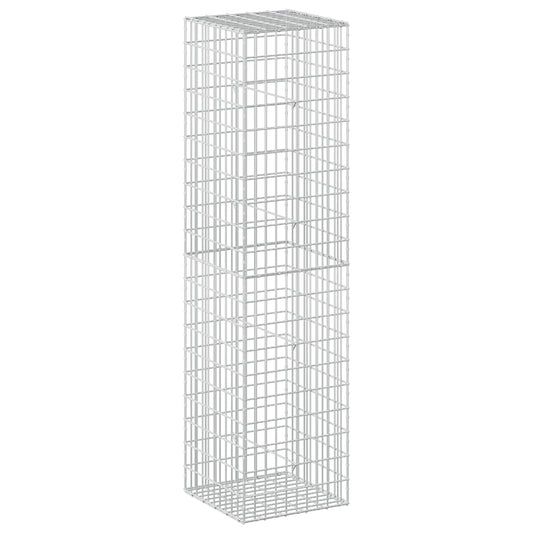 Gabion with 3.5 mm Wire and 5x10 cm Mesh 50x50x200 cm