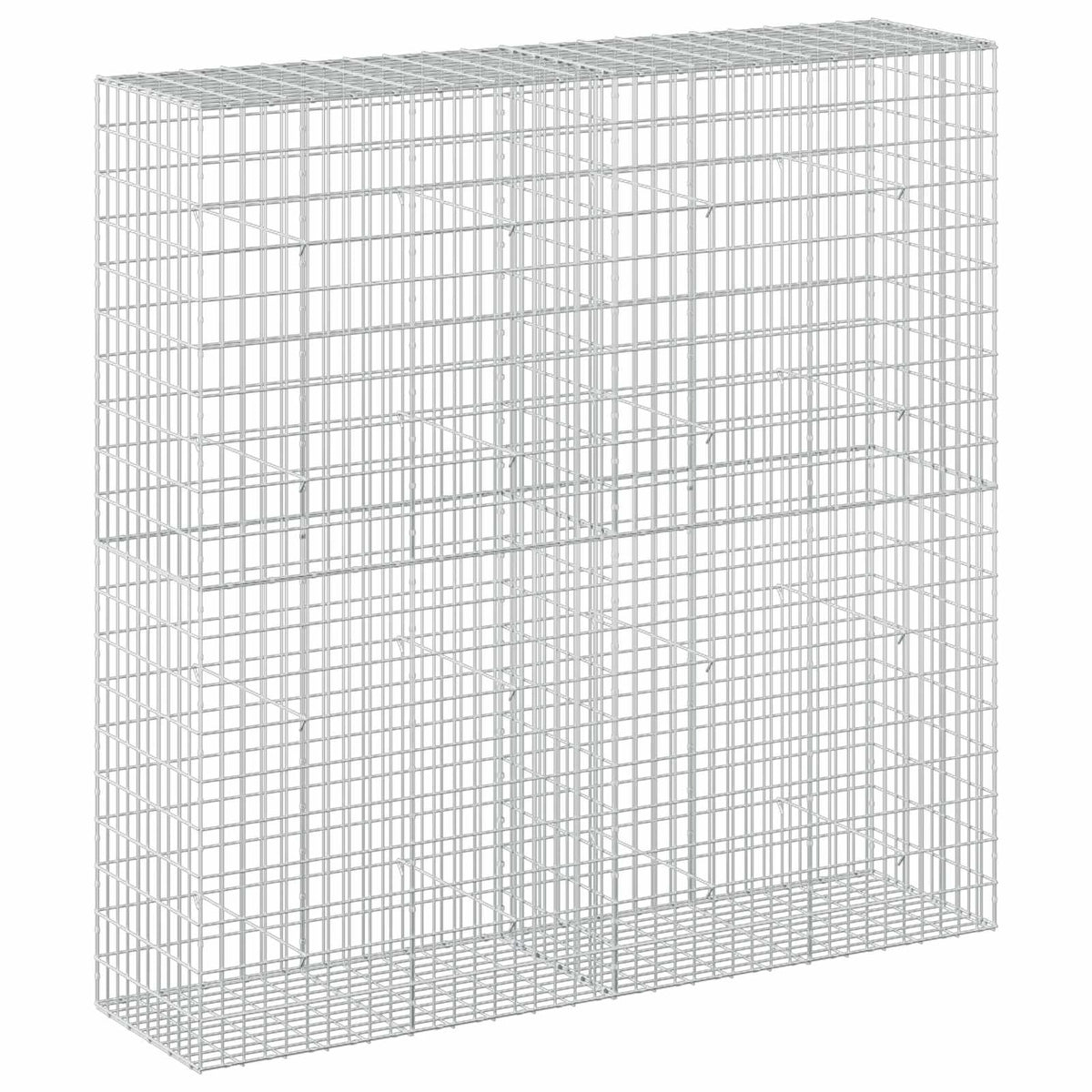 Gabion with 3.5 mm Wire and 5x10 cm Mesh 200x50x200 cm
