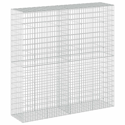 Gabion with 3.5 mm Wire and 5x10 cm Mesh 200x50x200 cm