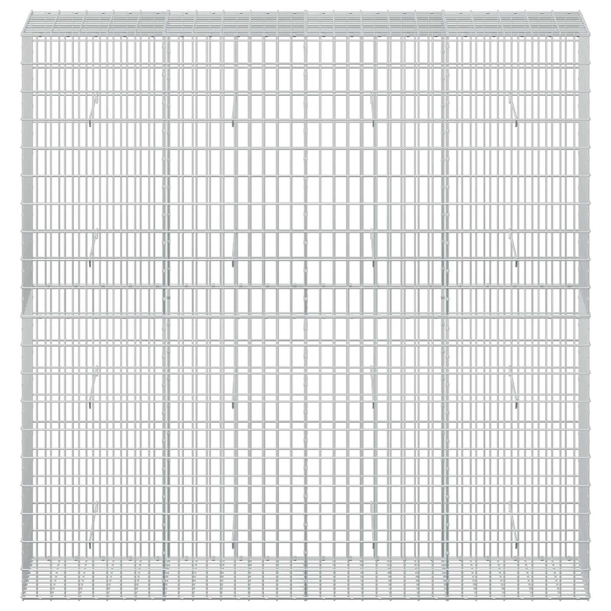 Gabion with 3.5 mm Wire and 5x10 cm Mesh 200x50x200 cm