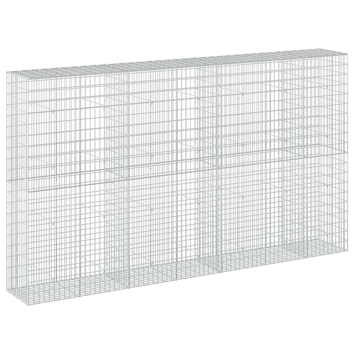 Gabion with 3.5 mm Wire and 5x10 cm Mesh 350x50x200 cm