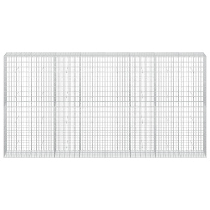 Gabion with 3.5 mm Wire and 5x10 cm Mesh 400x50x200 cm