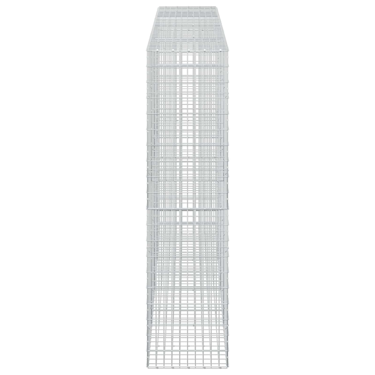 Gabion with 3.5 mm Wire and 5x10 cm Mesh 400x50x200 cm