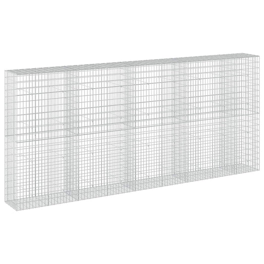 Gabion with 3.5 mm Wire and 5x10 cm Mesh 450x50x200 cm