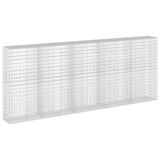 Gabion with 3.5 mm Wire and 5x10 cm Mesh 500x50x200 cm