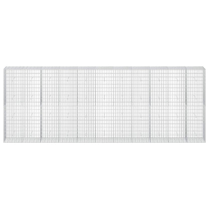 Gabion with 3.5 mm Wire and 5x10 cm Mesh 550x50x200 cm