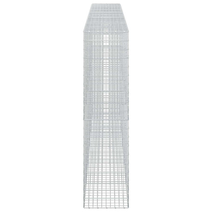 Gabion with 3.5 mm Wire and 5x10 cm Mesh 550x50x200 cm