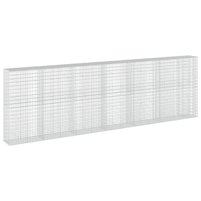 Gabion with 3.5 mm Wire and 5x10 cm Mesh 650x50x200 cm