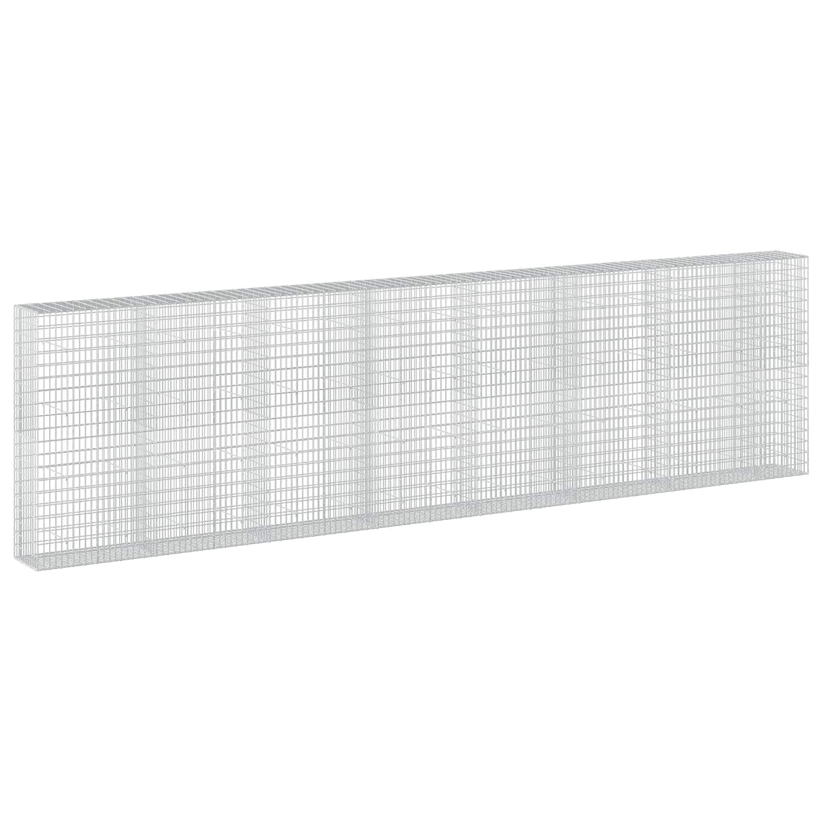 Gabion with 3.5 mm Wire and 5x10 cm Mesh 750x50x200 cm