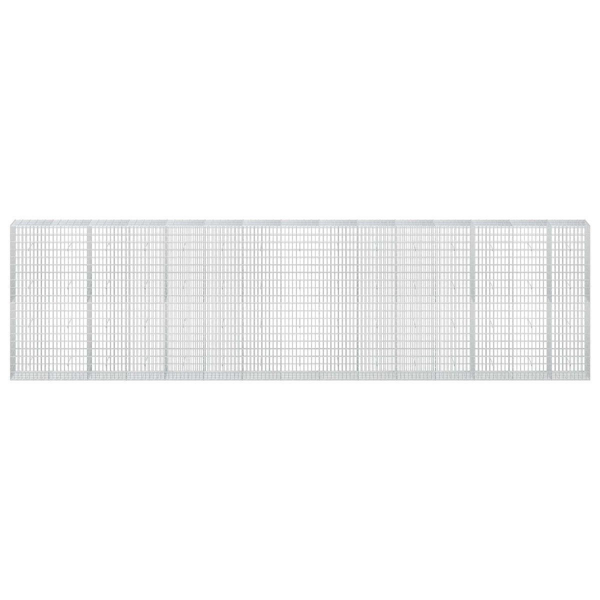 Gabion with 3.5 mm Wire and 5x10 cm Mesh 750x50x200 cm