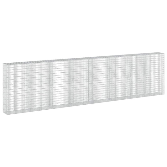 Gabion with 3.5 mm Wire and 5x10 cm Mesh 800x50x200 cm