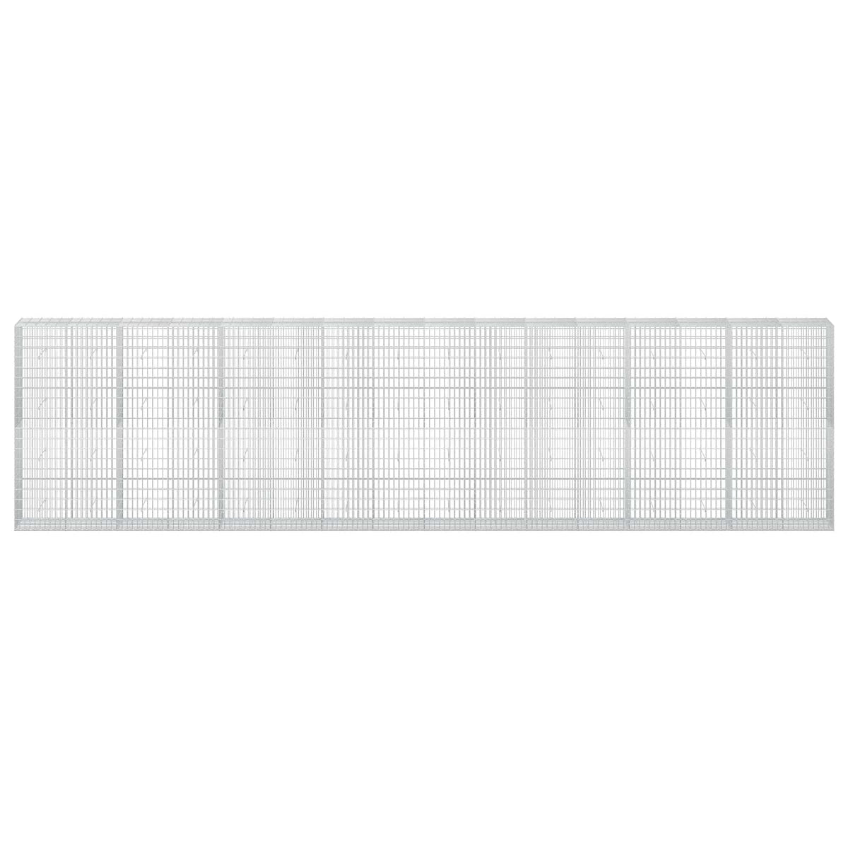 Gabion with 3.5 mm Wire and 5x10 cm Mesh 800x50x200 cm