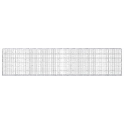 Gabion with 3.5 mm Wire and 5x10 cm Mesh 900x50x200 cm