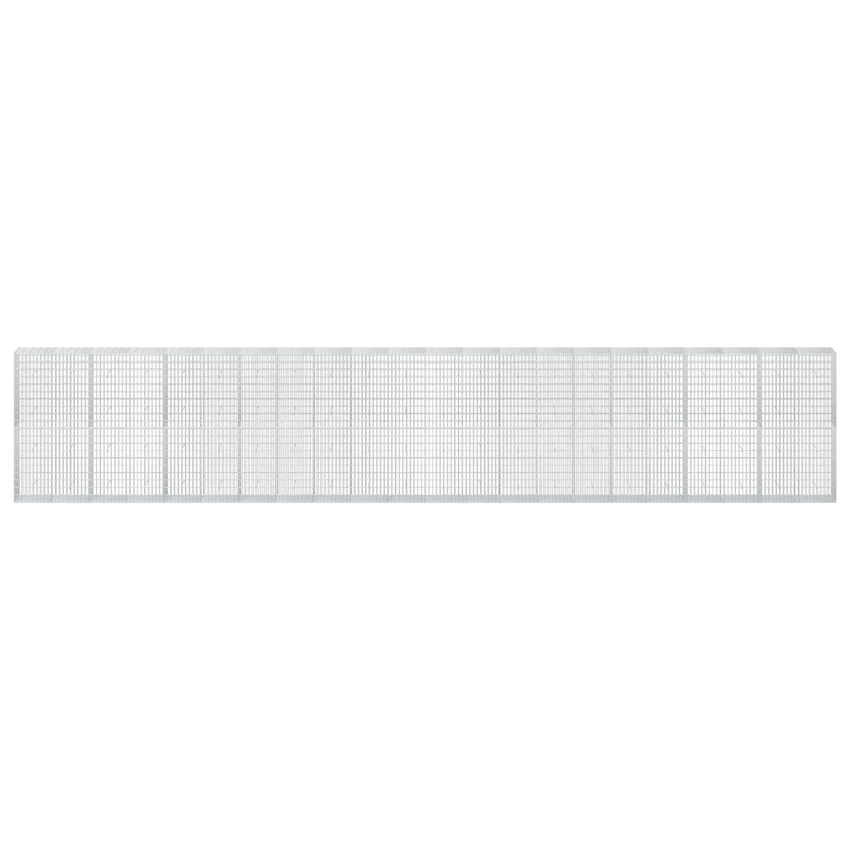 Gabion with 3.5 mm Wire and 5x10 cm Mesh 1100x50x200 cm