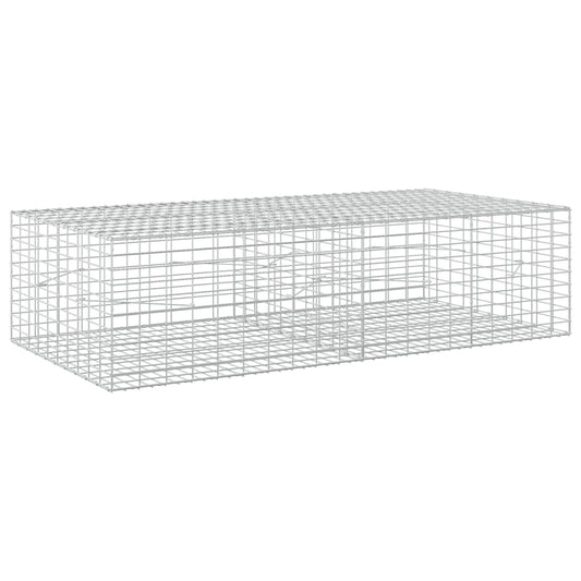 Gabion with 3.5 mm Wire and 5x10 cm Mesh 200x100x50 cm