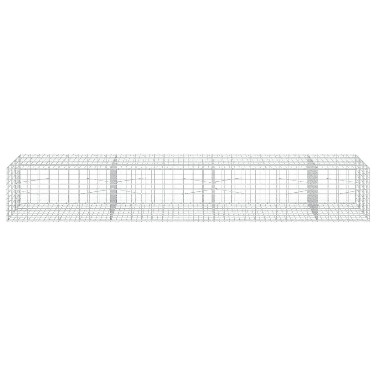 Gabion with 3.5 mm Wire and 5x10 cm Mesh 350x100x50 cm