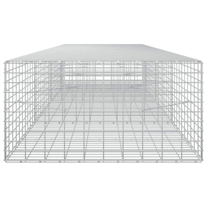 Gabion with 3.5 mm Wire and 5x10 cm Mesh 350x100x50 cm