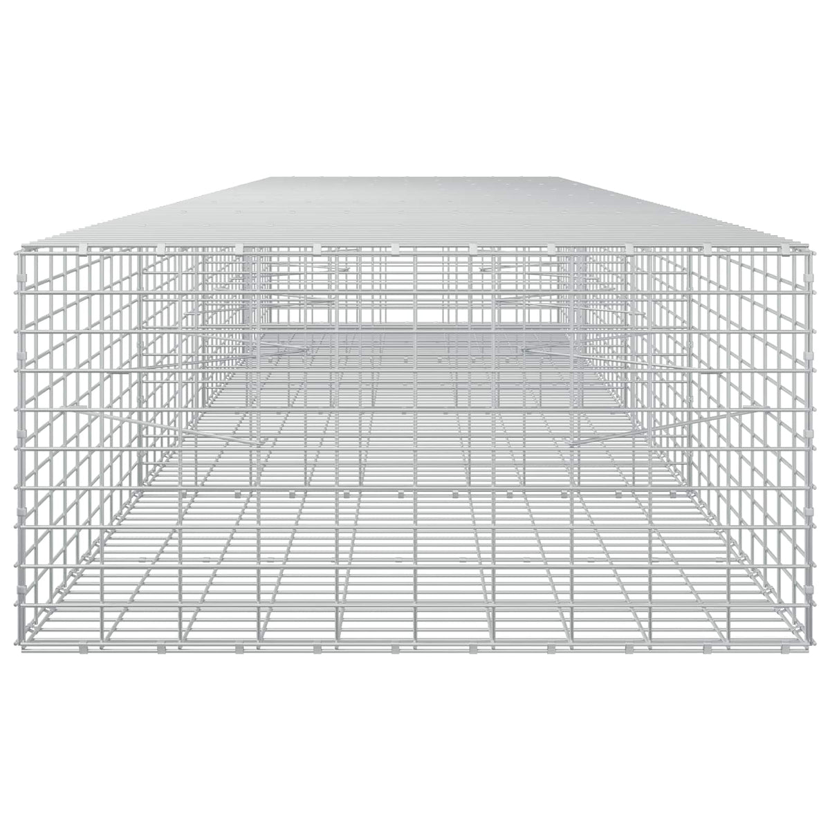 Gabion with 3.5 mm Wire and 5x10 cm Mesh 400x100x50 cm